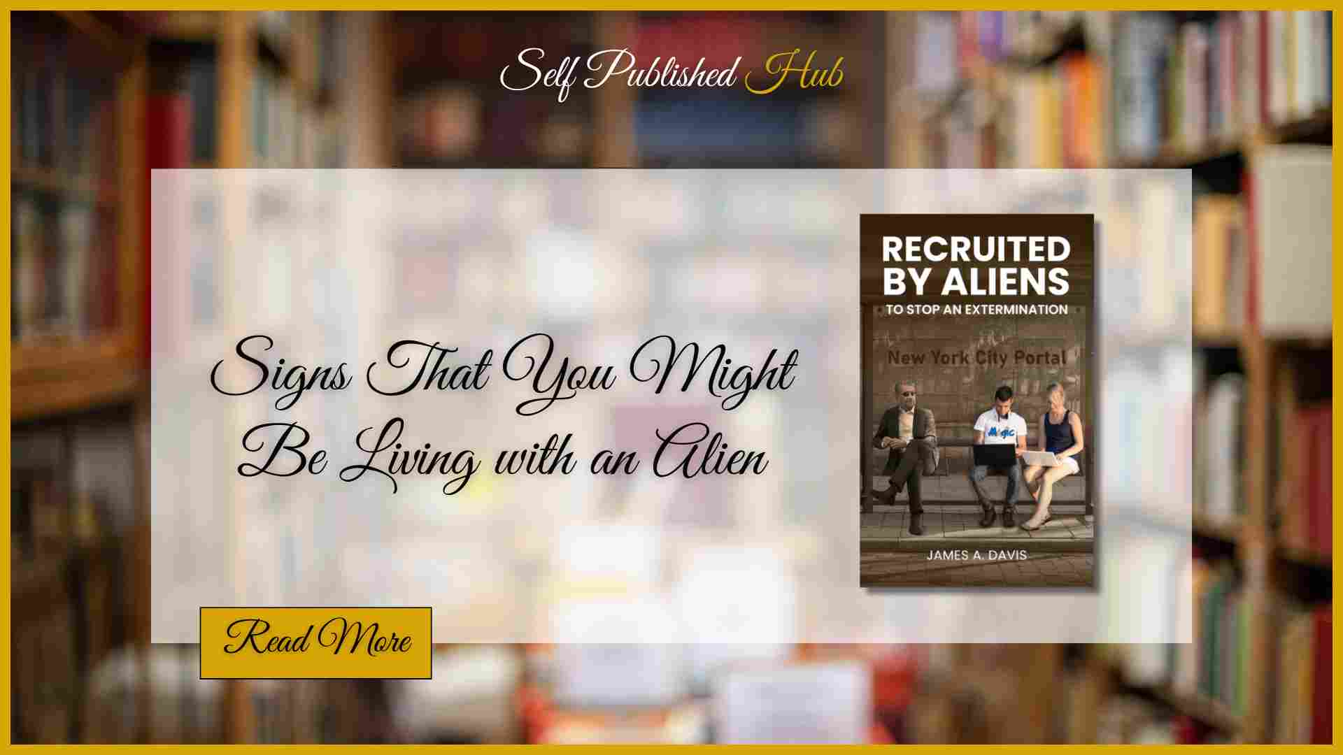 Self Published Hub Banner James Davis